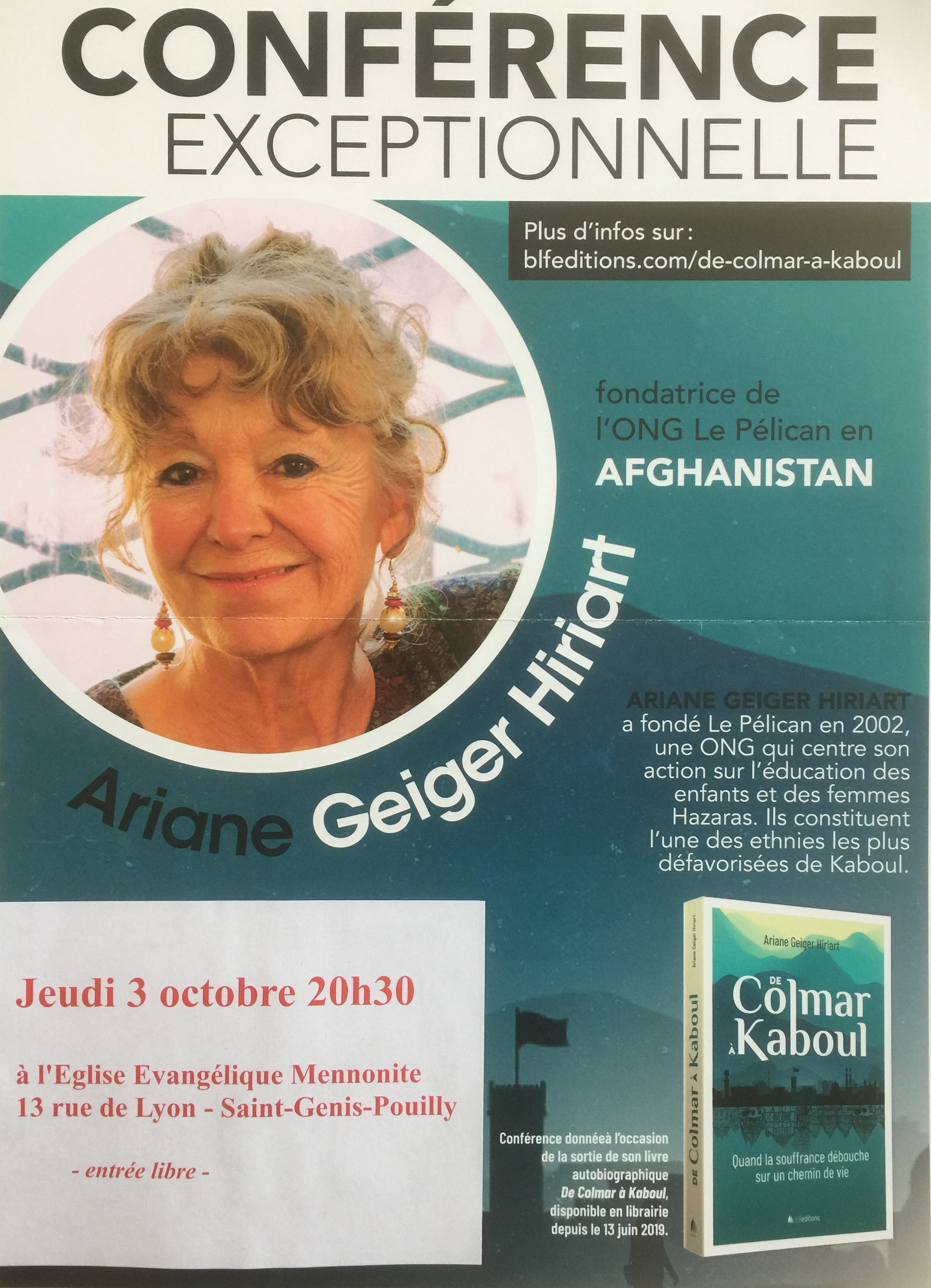 Conférence Ariane Geiger Hiriart